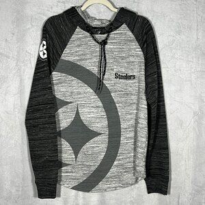 NFL- Gray- Pullover Hoodie- Medium